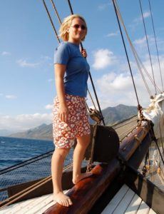 Sailing South Pacific