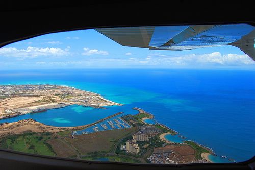 Plane over Hawaii Plane over Hawaii