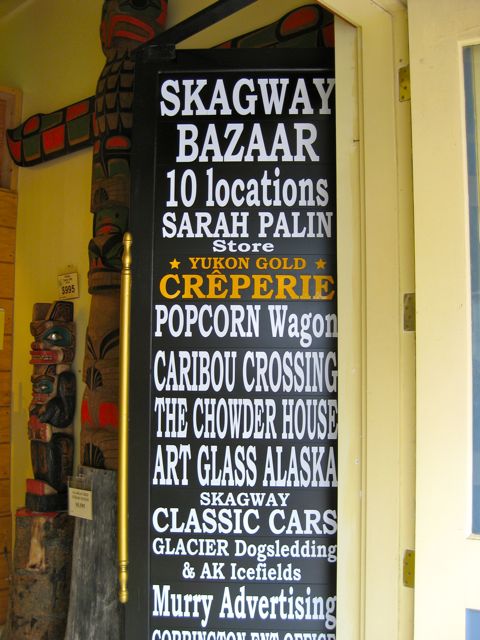 Sarah Palin Store Sarah Palin Store, Skagway, Alaska