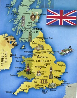 UK map