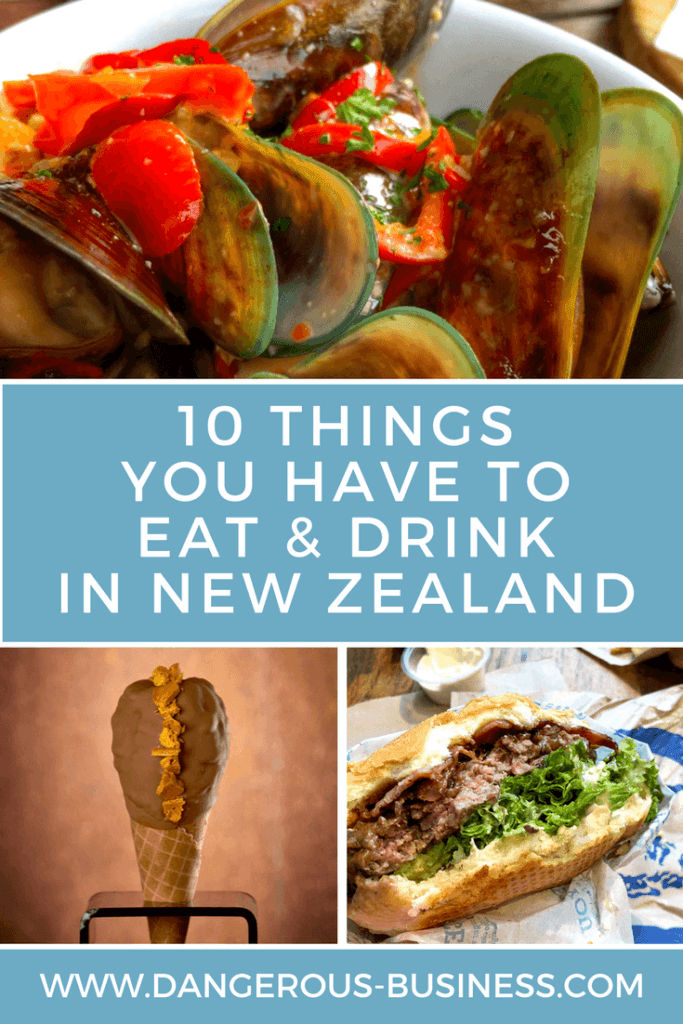 Top things to eat and drink in New Zealand