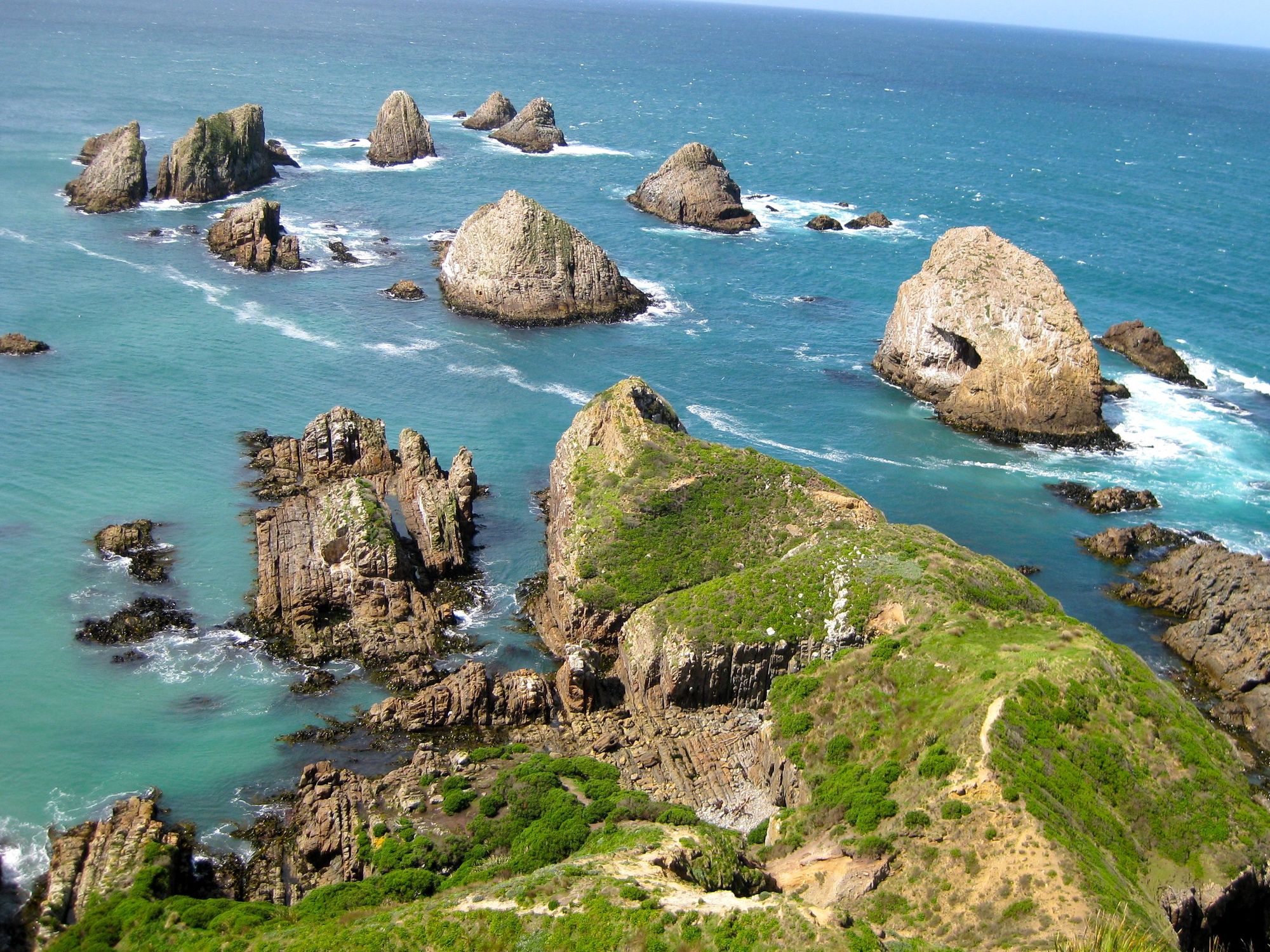 Nugget Point in New Zealand