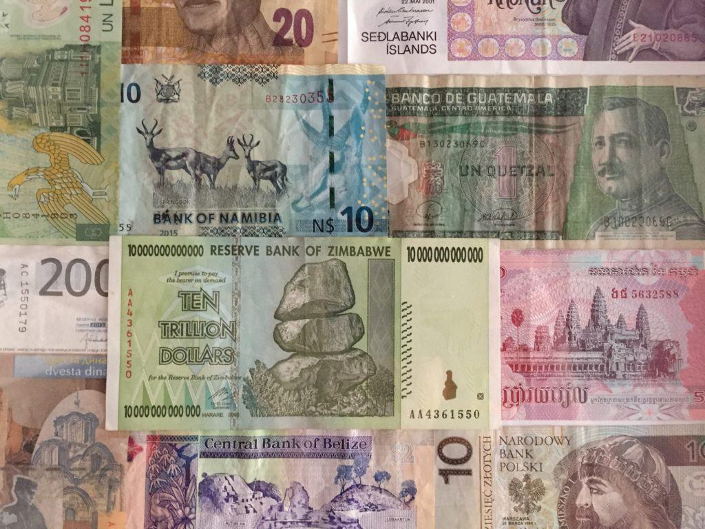 Money from around the world