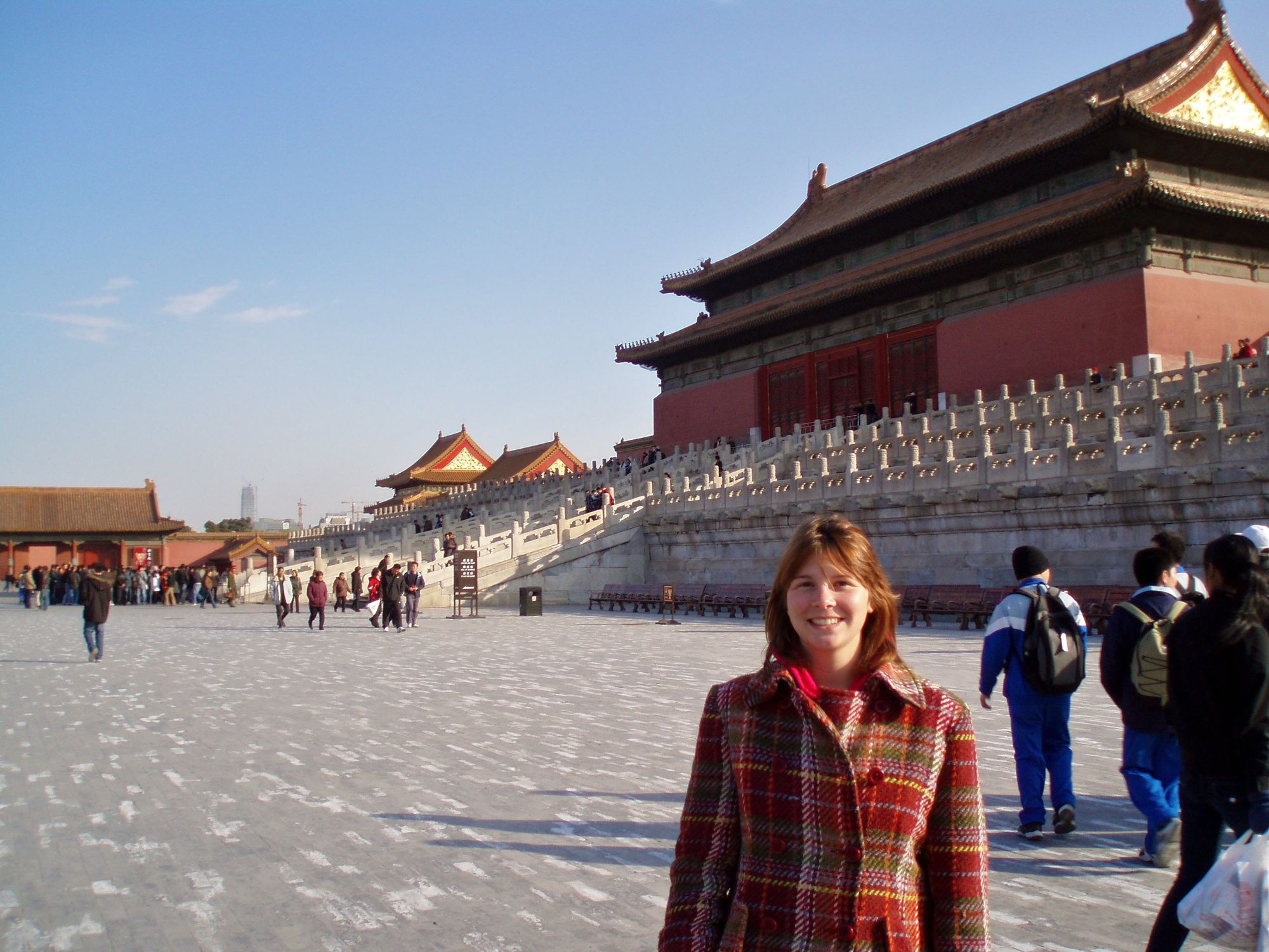 Visiting the Forbidden City in China