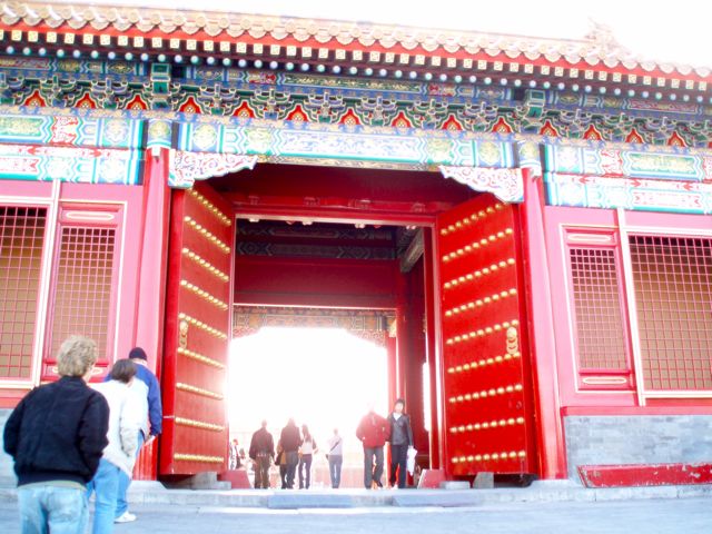 Tours Visiting The Forbidden City, China