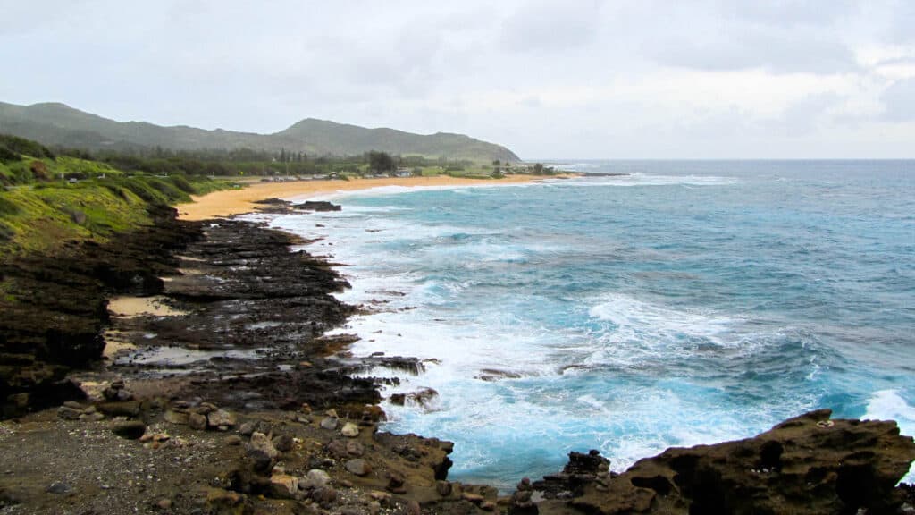 Sandy Beach on Oahu