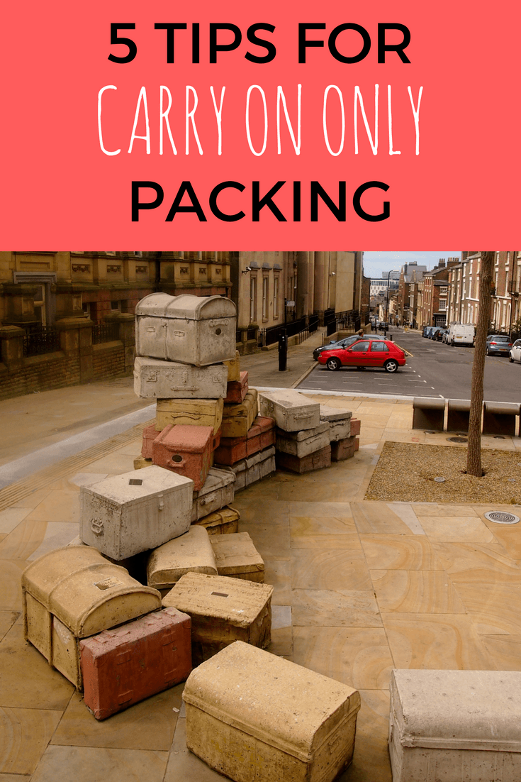 Tips for packing carry on only