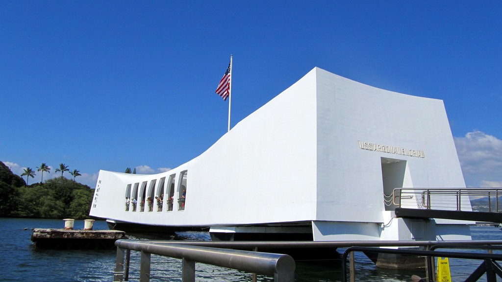 Arizona Memorial at Pearl Harbor