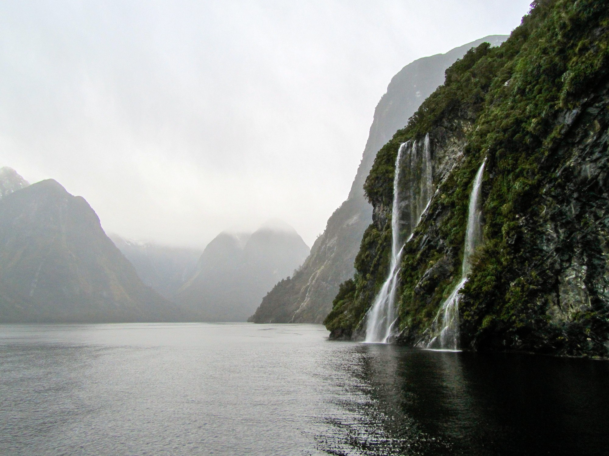 Doubtful Sound in New Zealand