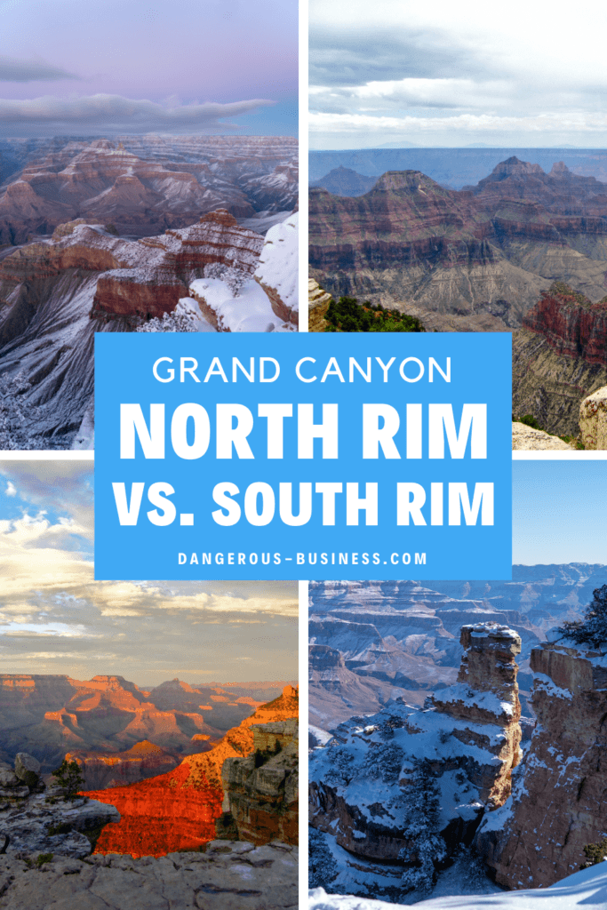 Grand Canyon North Rim vs South Rim