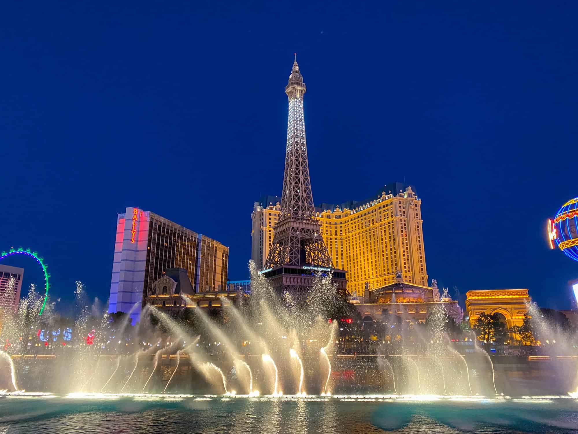 Las Vegas at night