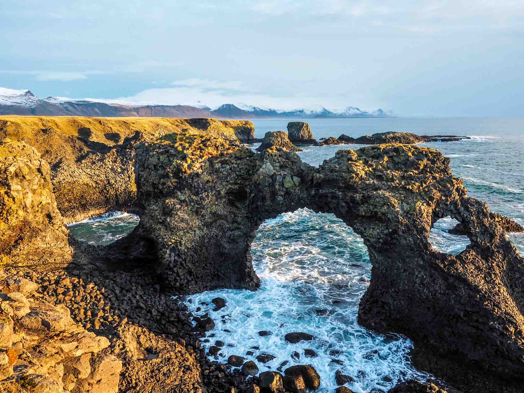 Iceland sea arch