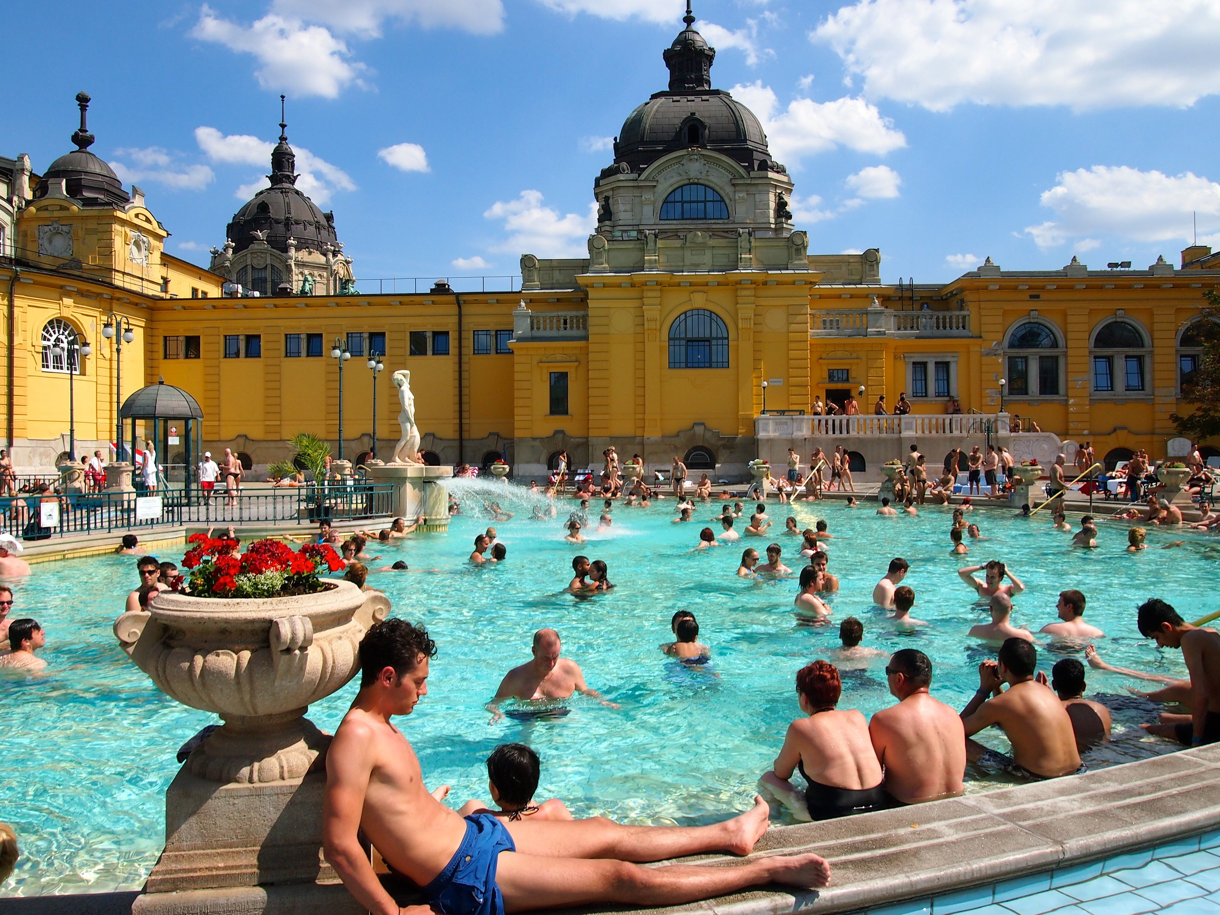 Szechenyi Baths in Budapest