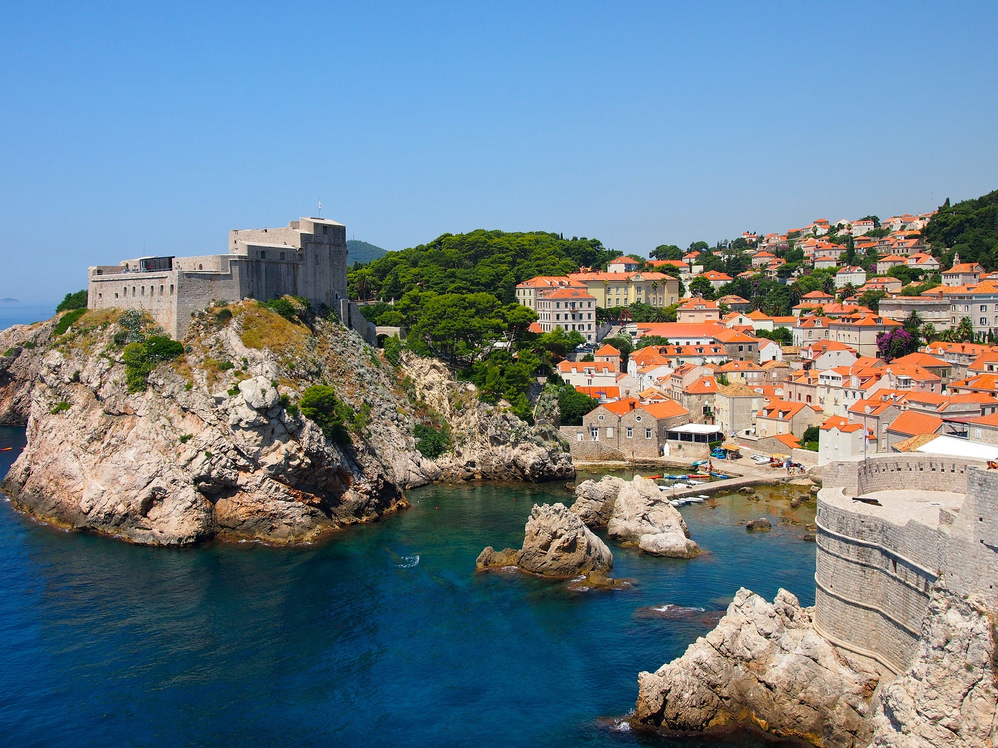 Walls of Dubrovnik, Croatia