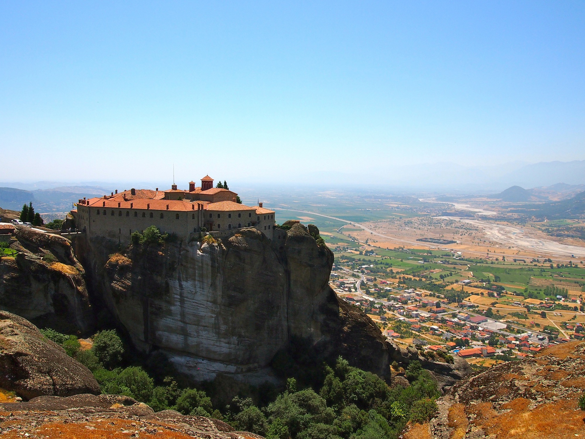 Monastery in Meteora, Greece