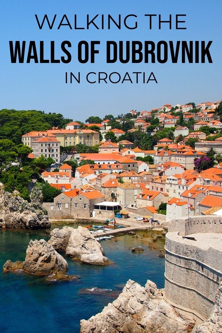 Walking the Walls of Dubrovnik in Croatia