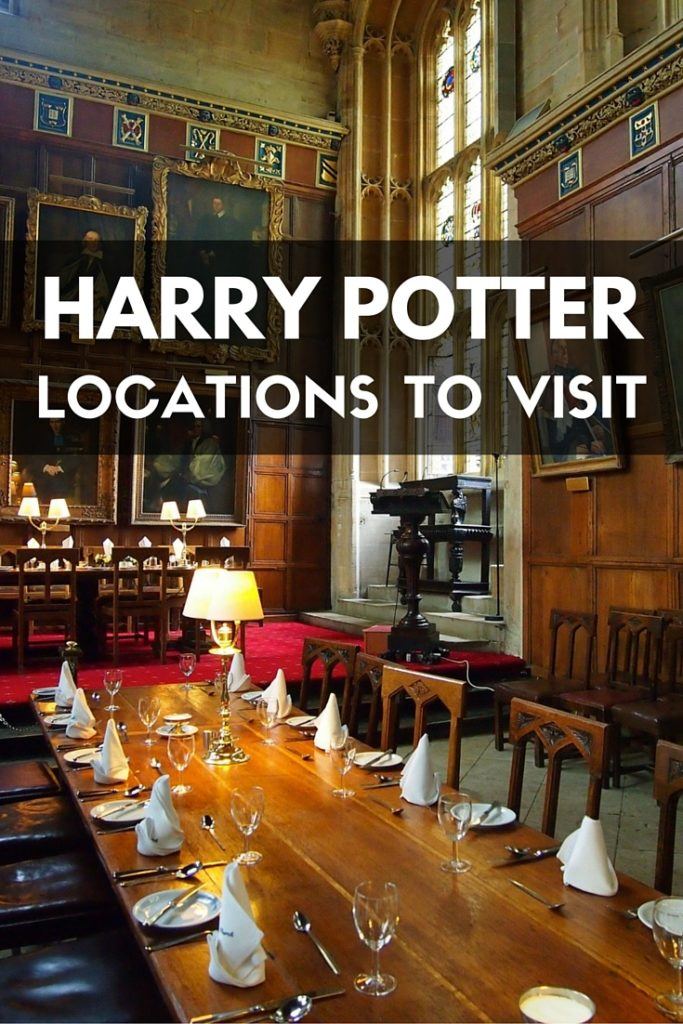 Harry Potter locations in the UK