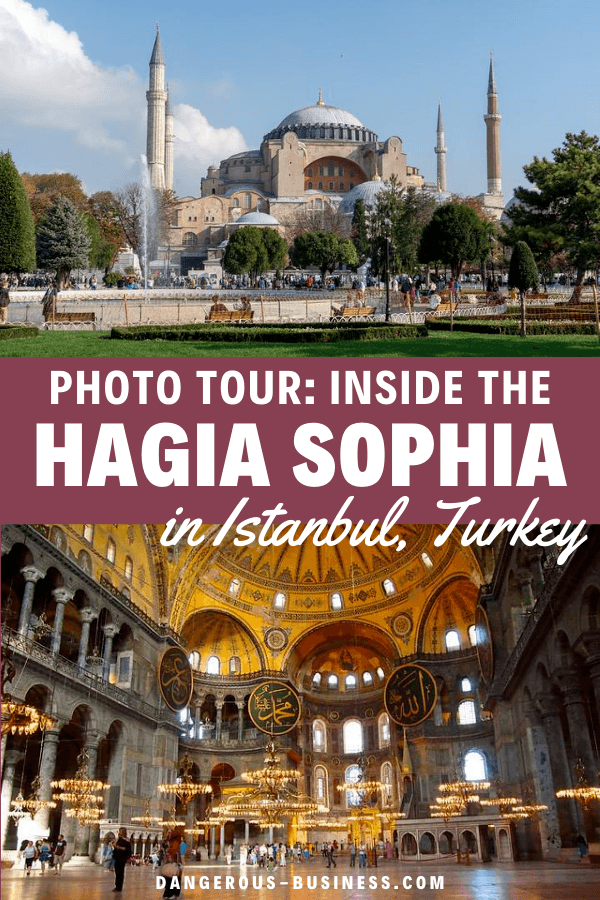Photo tour of the Hagia Sophia in Istanbul