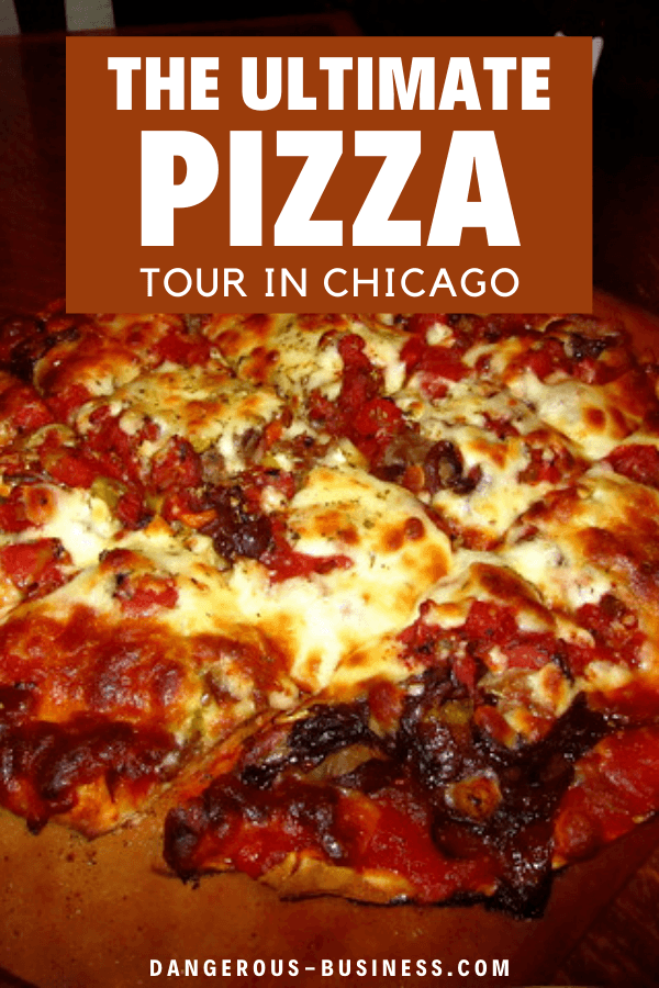 Taking a pizza tour in Chicago