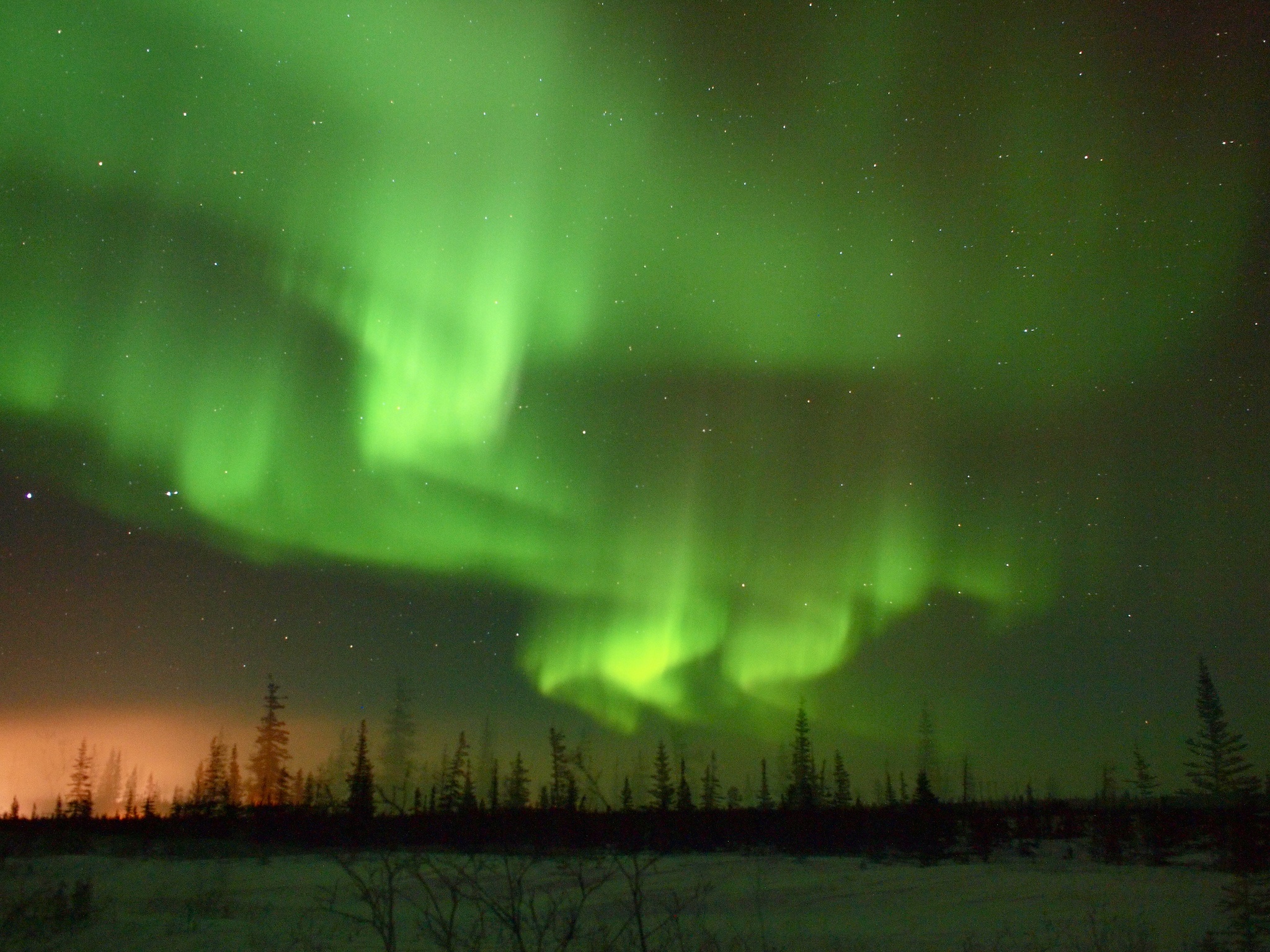 Northern Lights in Manitoba