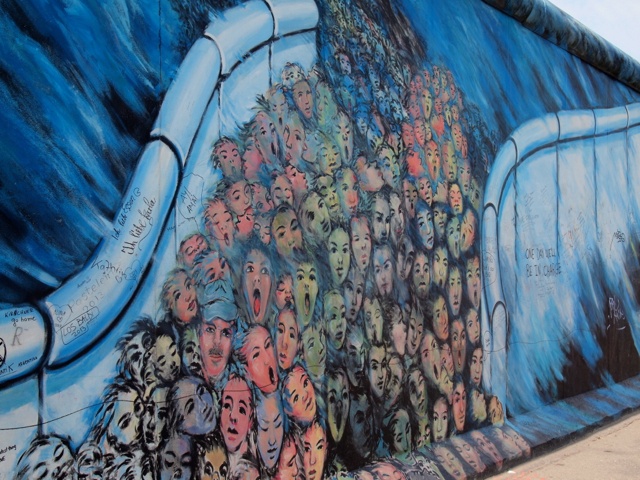 East Side Gallery at the Berlin Wall