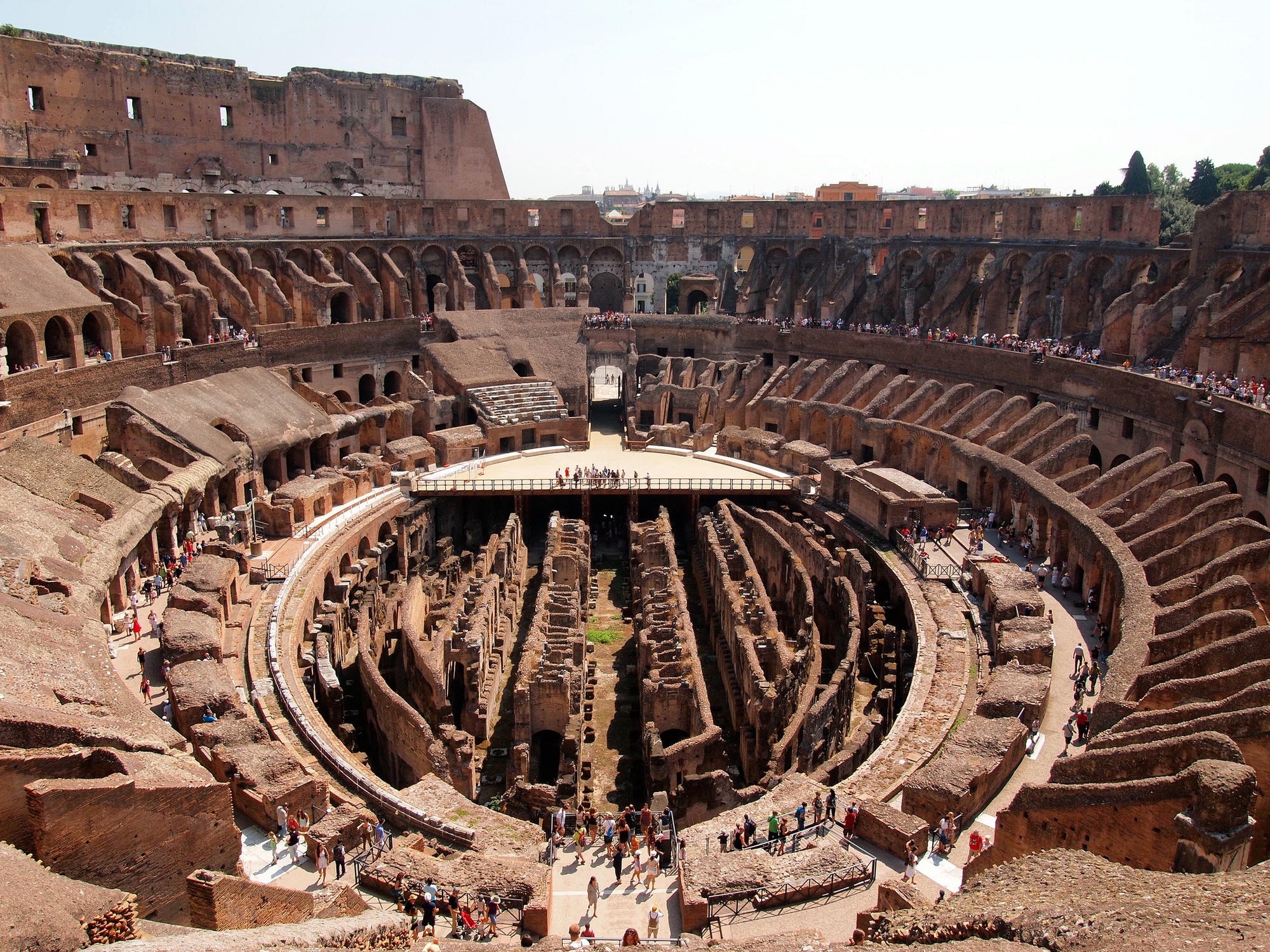 Touring the Roman Colosseum