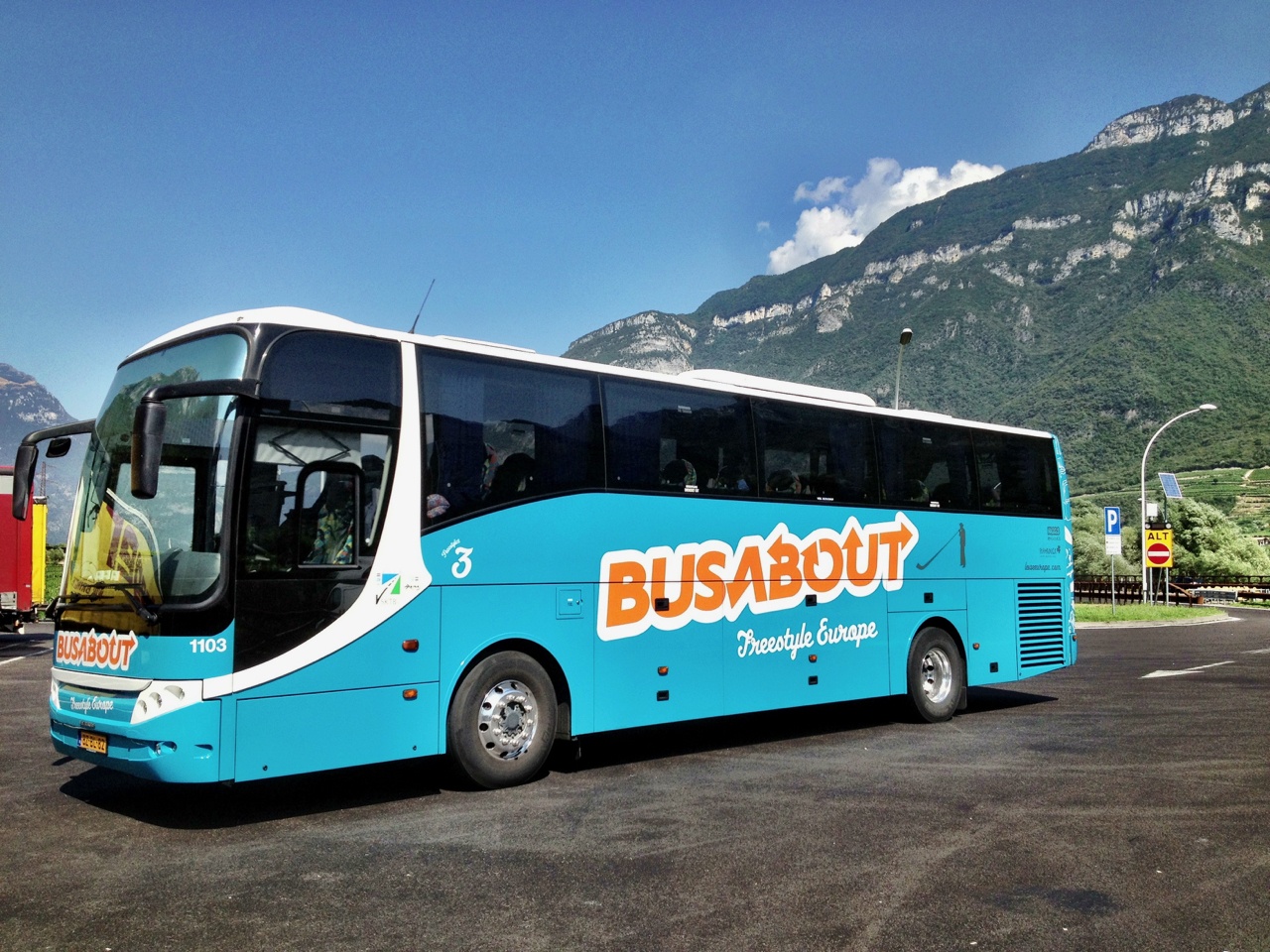 Nice Big Ass in a french bus