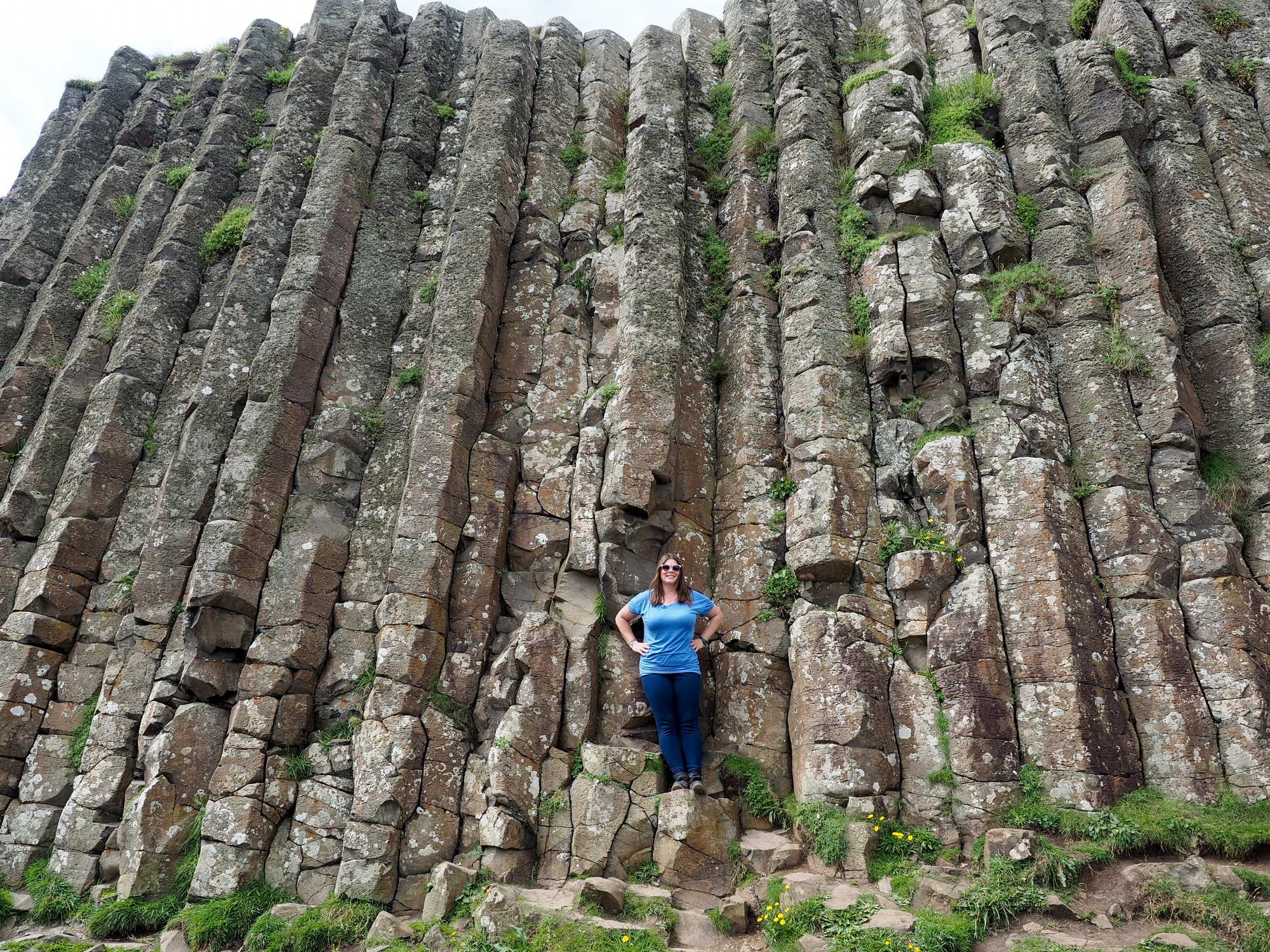 Visiting Giant's Causeway in Northern Ireland