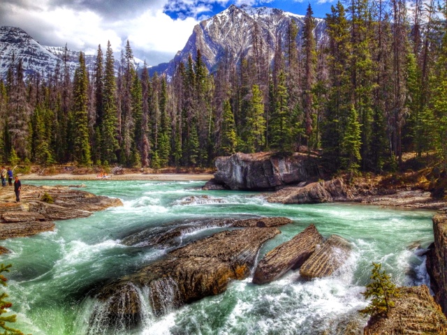 Natural Bride in Yoho National Park