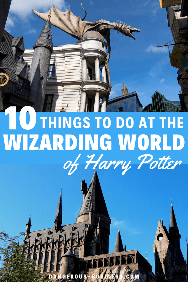 Things to do at the Wizarding World of Harry Potter