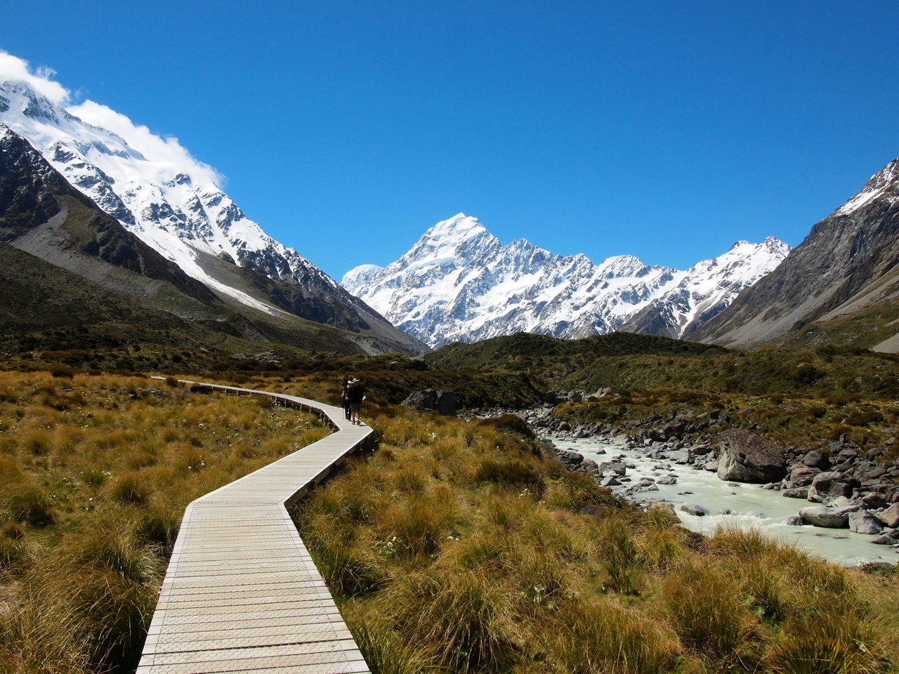 Hooker Valley Track at Mount Cook