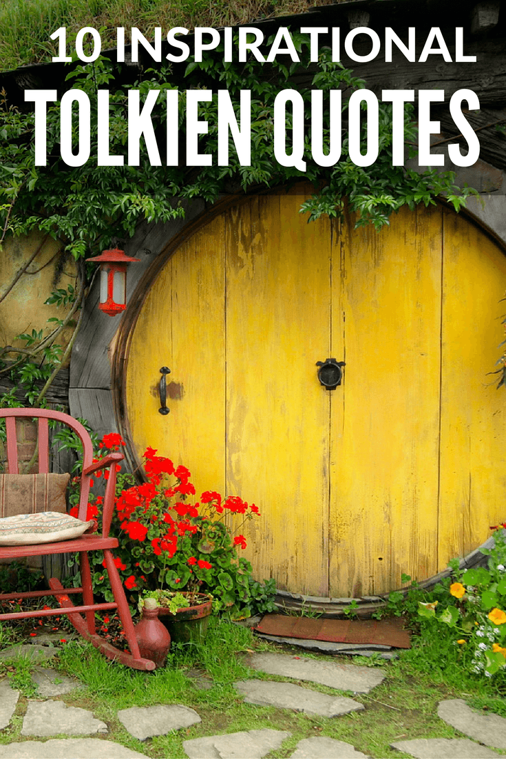 Inspiring JRR Tolkien quotes