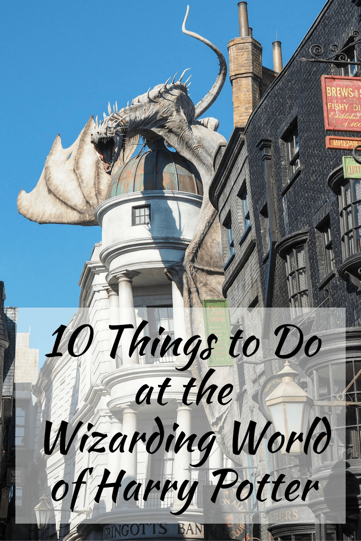 10 top experiences at The Wizarding World of Harry Potter