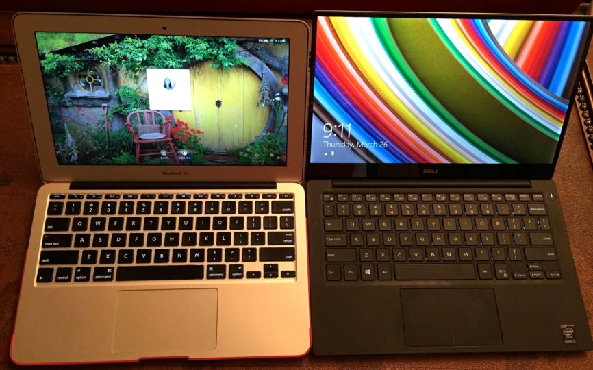 Traveling with a Laptop: MacBook Air 11 vs. Dell XPS 13
