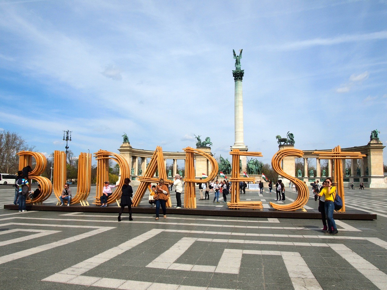 Heroes' Square in Budapest