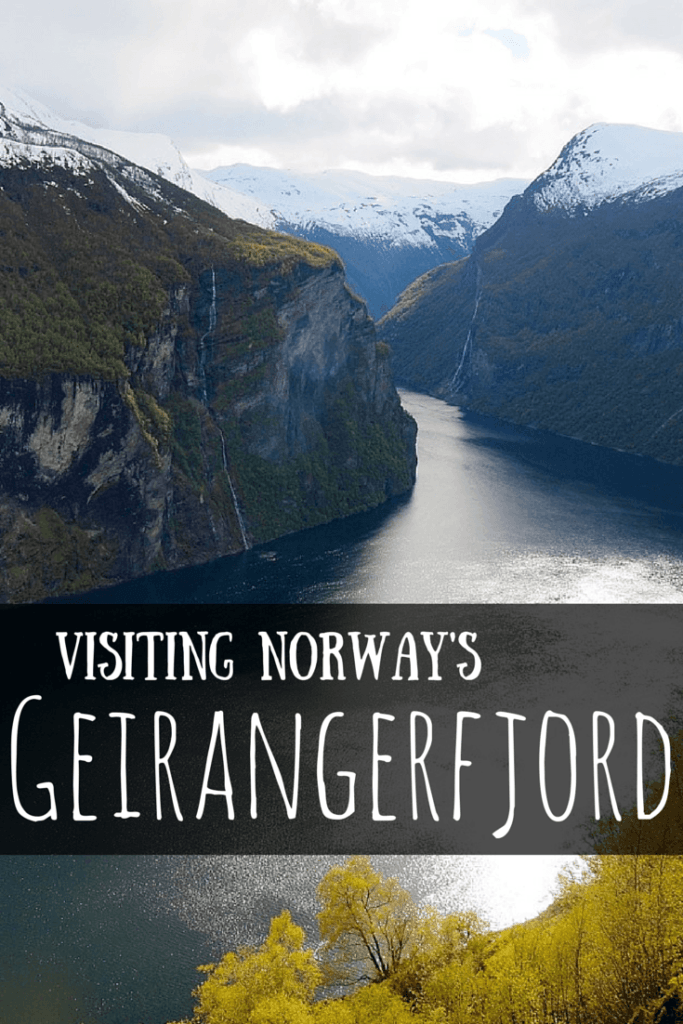 Visiting Geirangerfjord in Norway