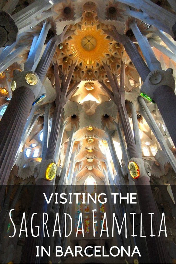 Visiting the Sagrada Familia in Barcelona