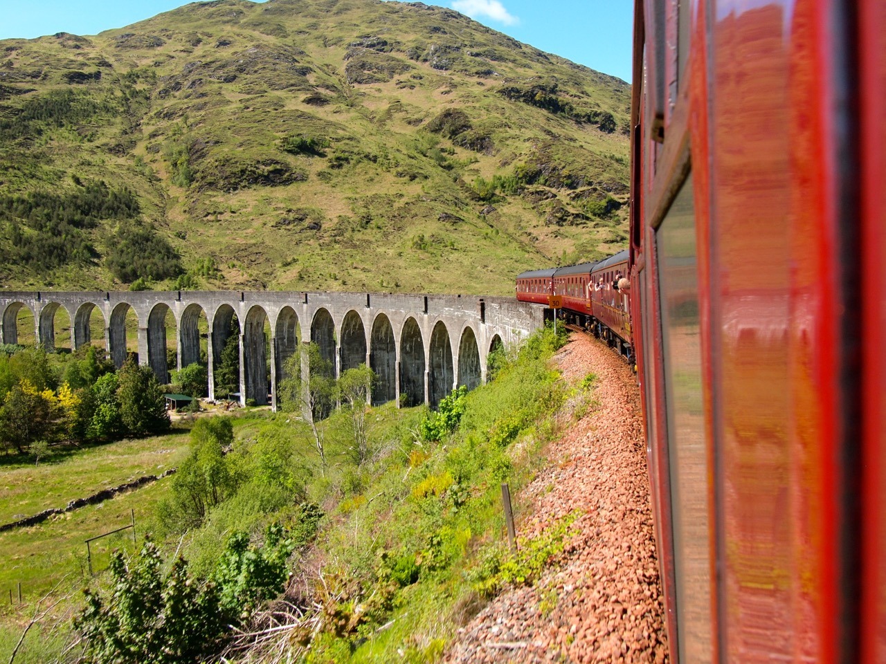 Harry Potter Train in Scotland