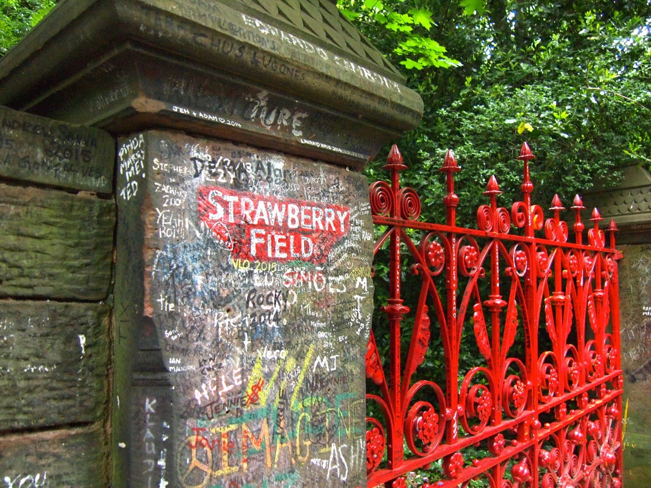 Strawberry Field in Liverpool