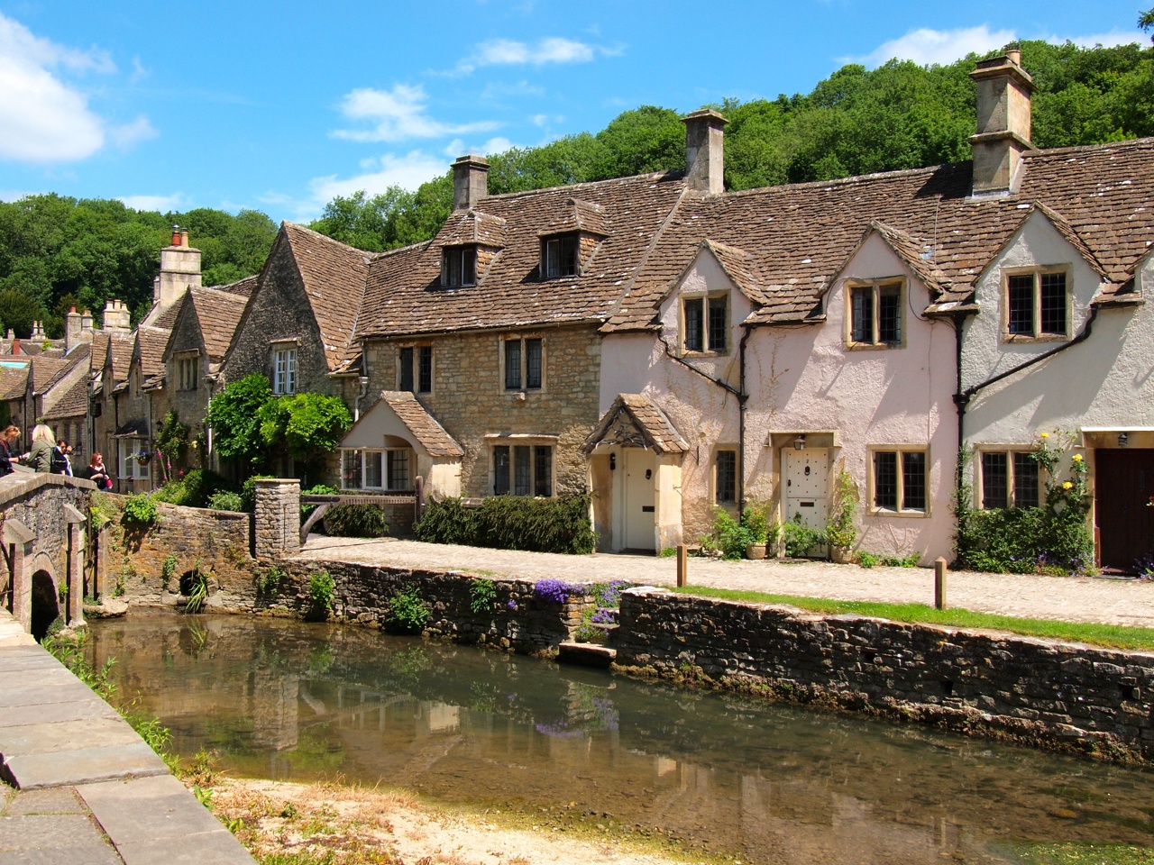 Castle Combe in the Cotswolds