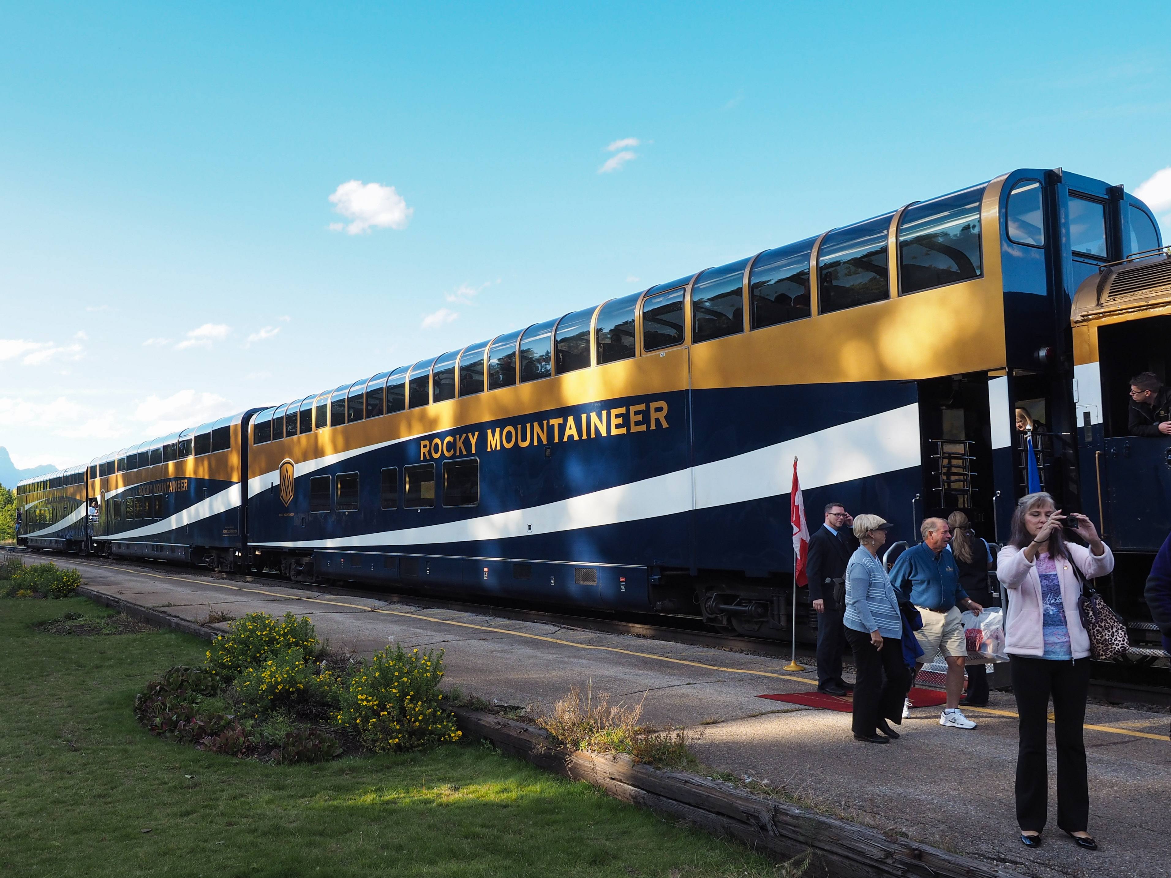 Rocky Mountaineer train