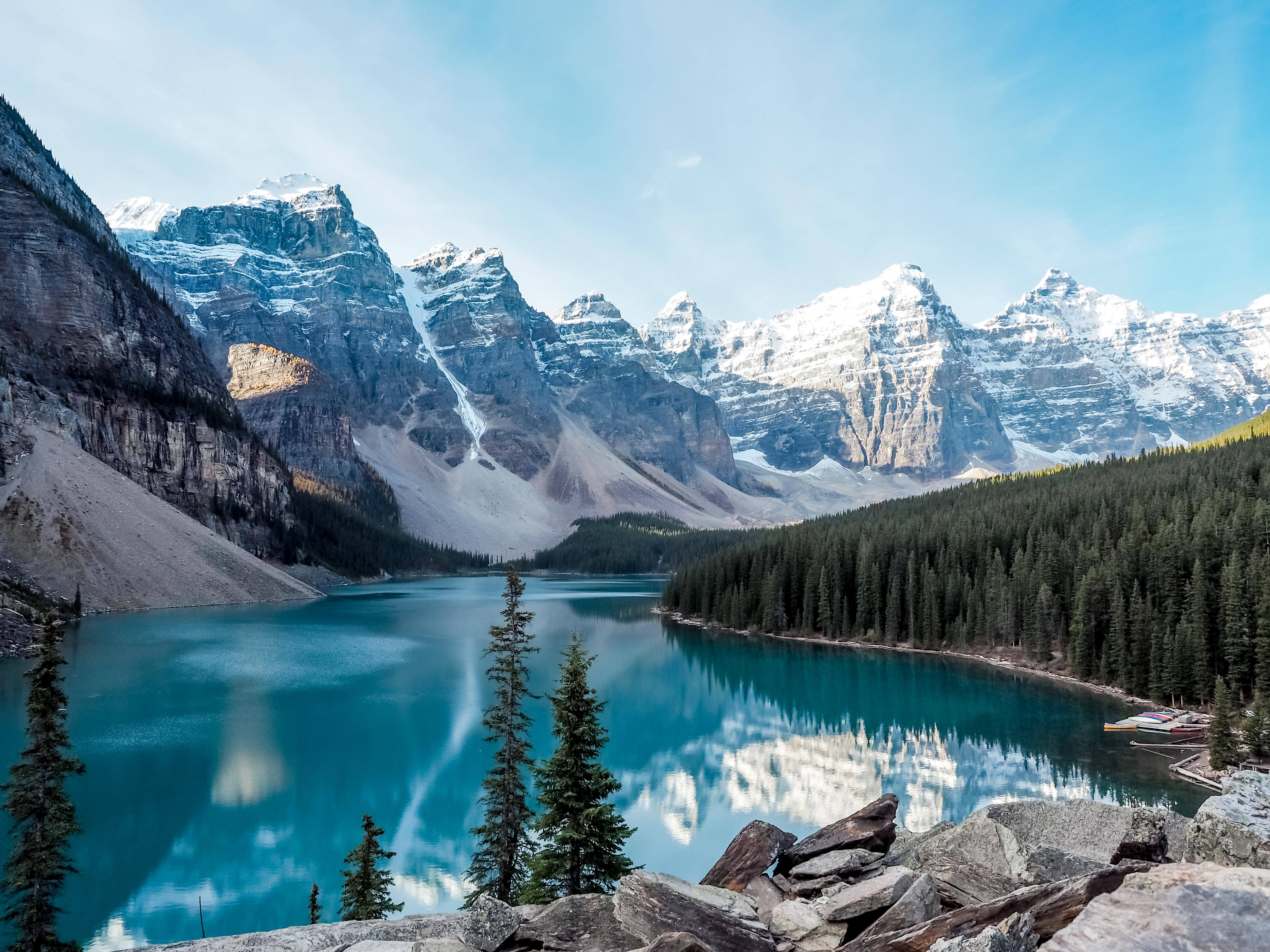 Moraine Lake in Banff National Park