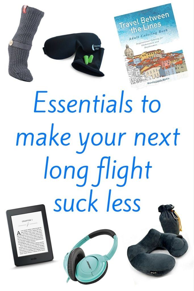 In-flight essentials to make long flights less awful