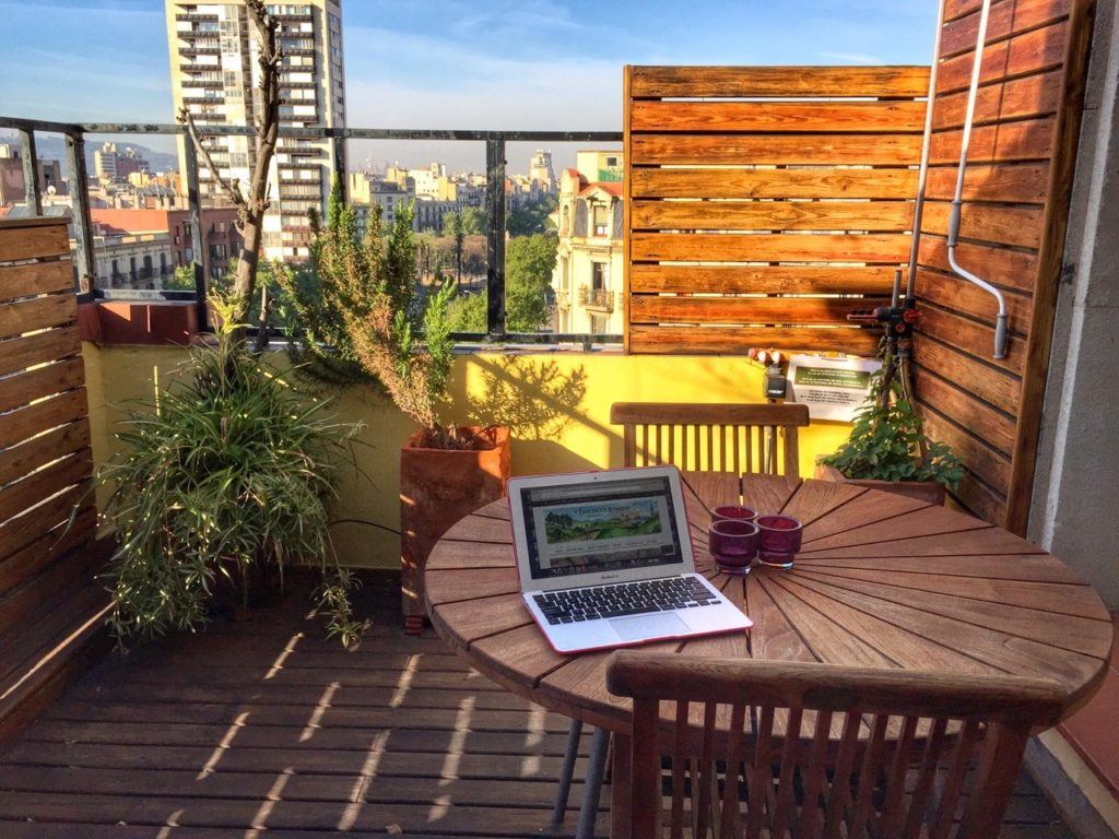 Working remotely in Barcelona