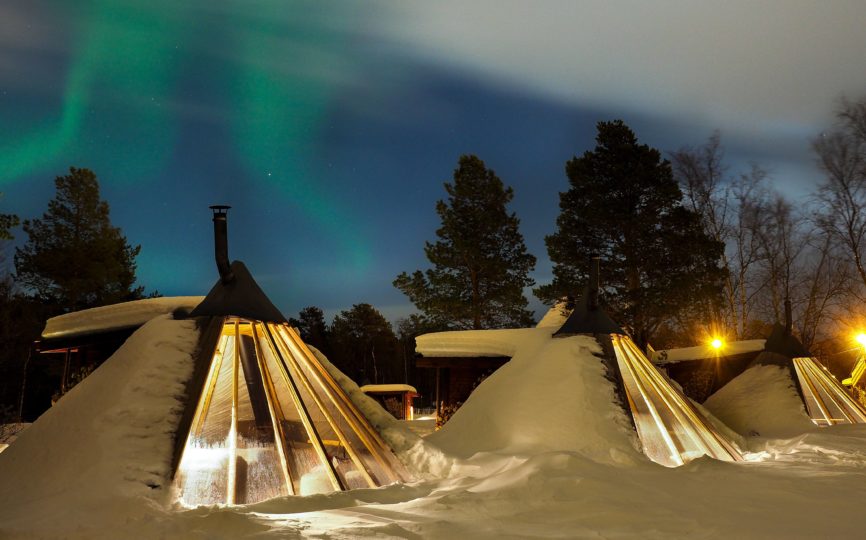 Sled Dogs, Lavvos, and Northern Lights: Glamping at the Holmen Husky Lodge in Norway
