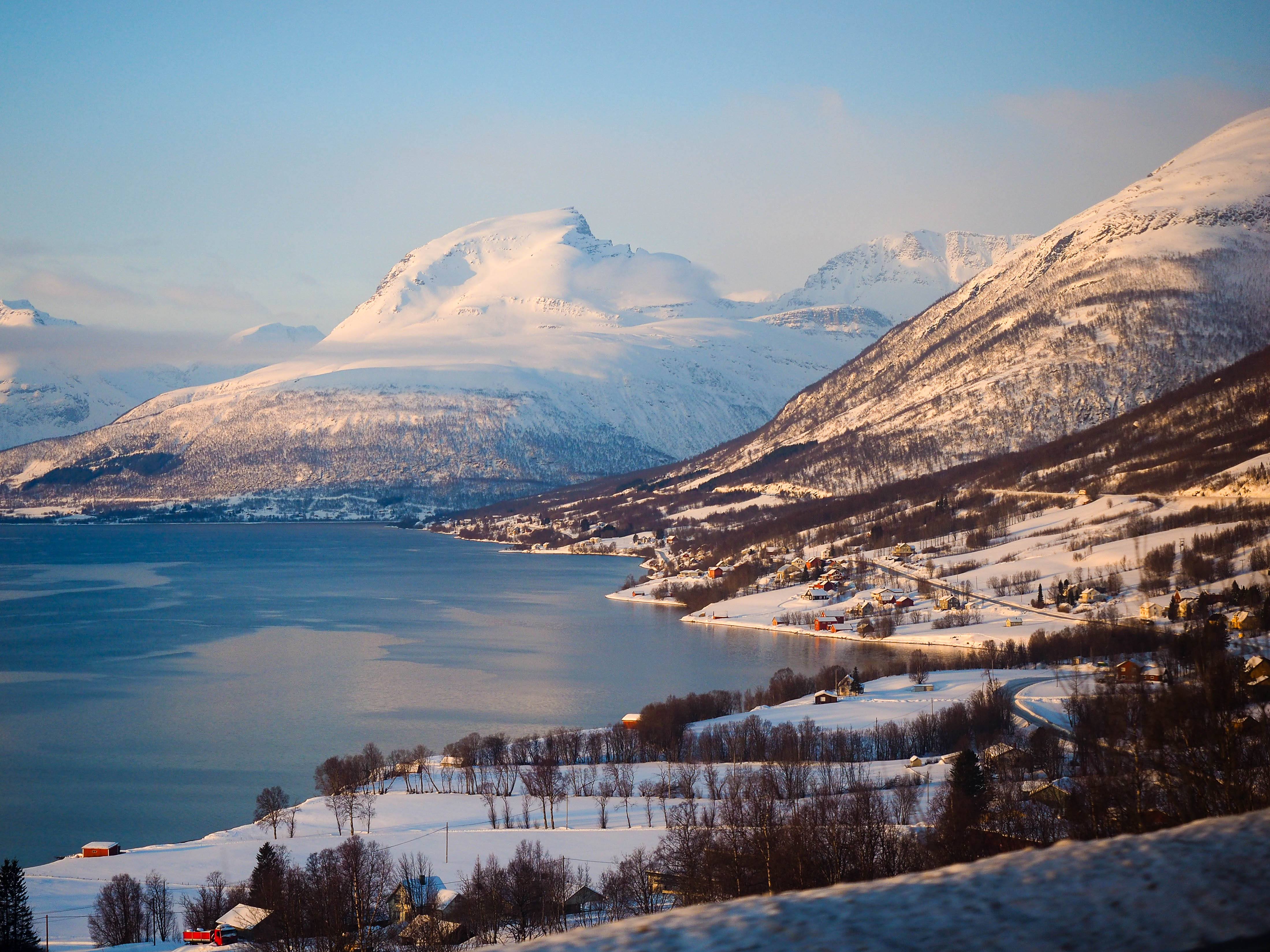 Northern Norway in winter
