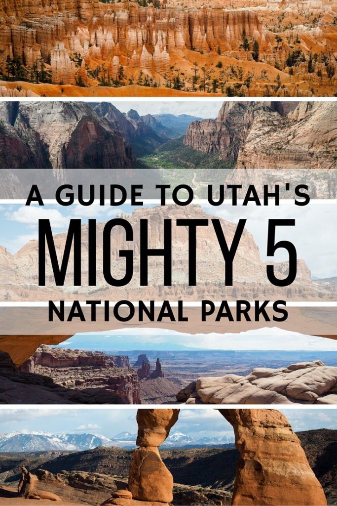 A guide to Utah's Mighty 5 national parks