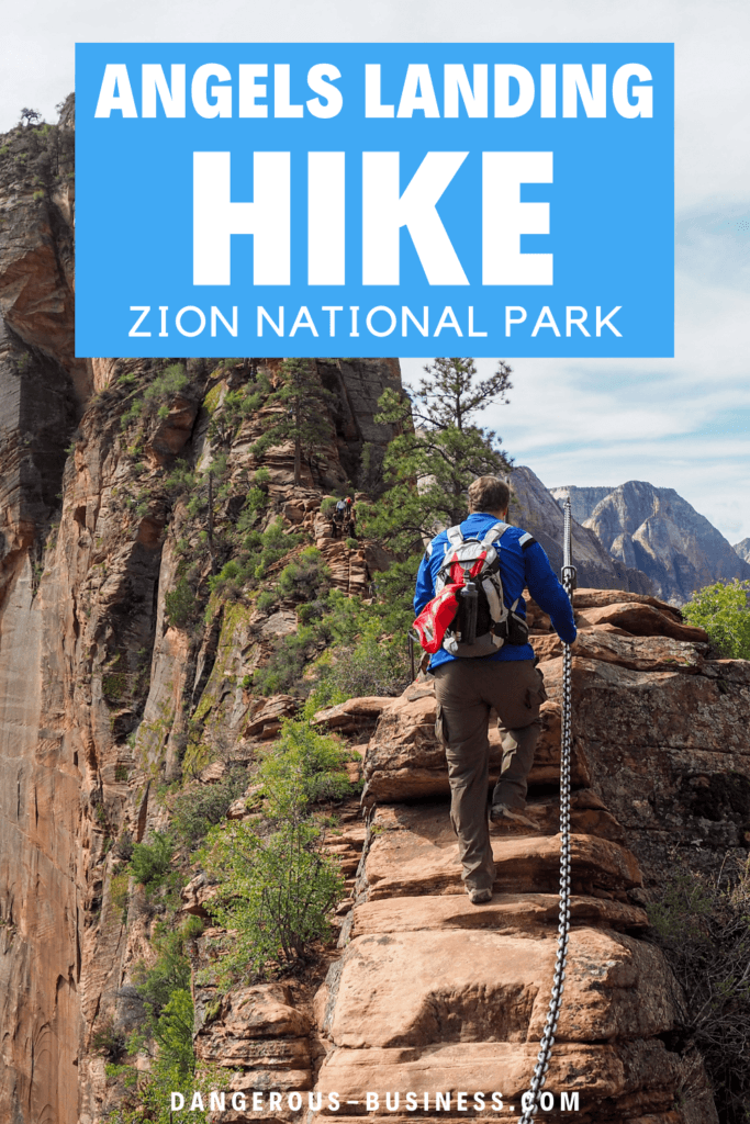 Doing the Angels Landing hike in Zion National Park