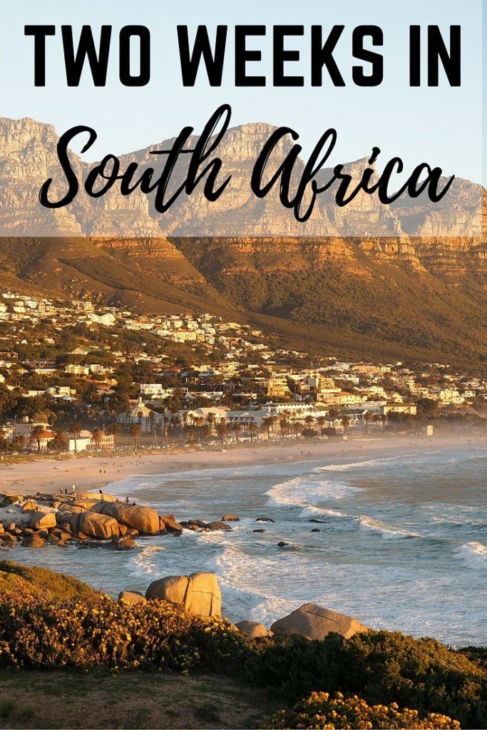 2 weeks in South Africa