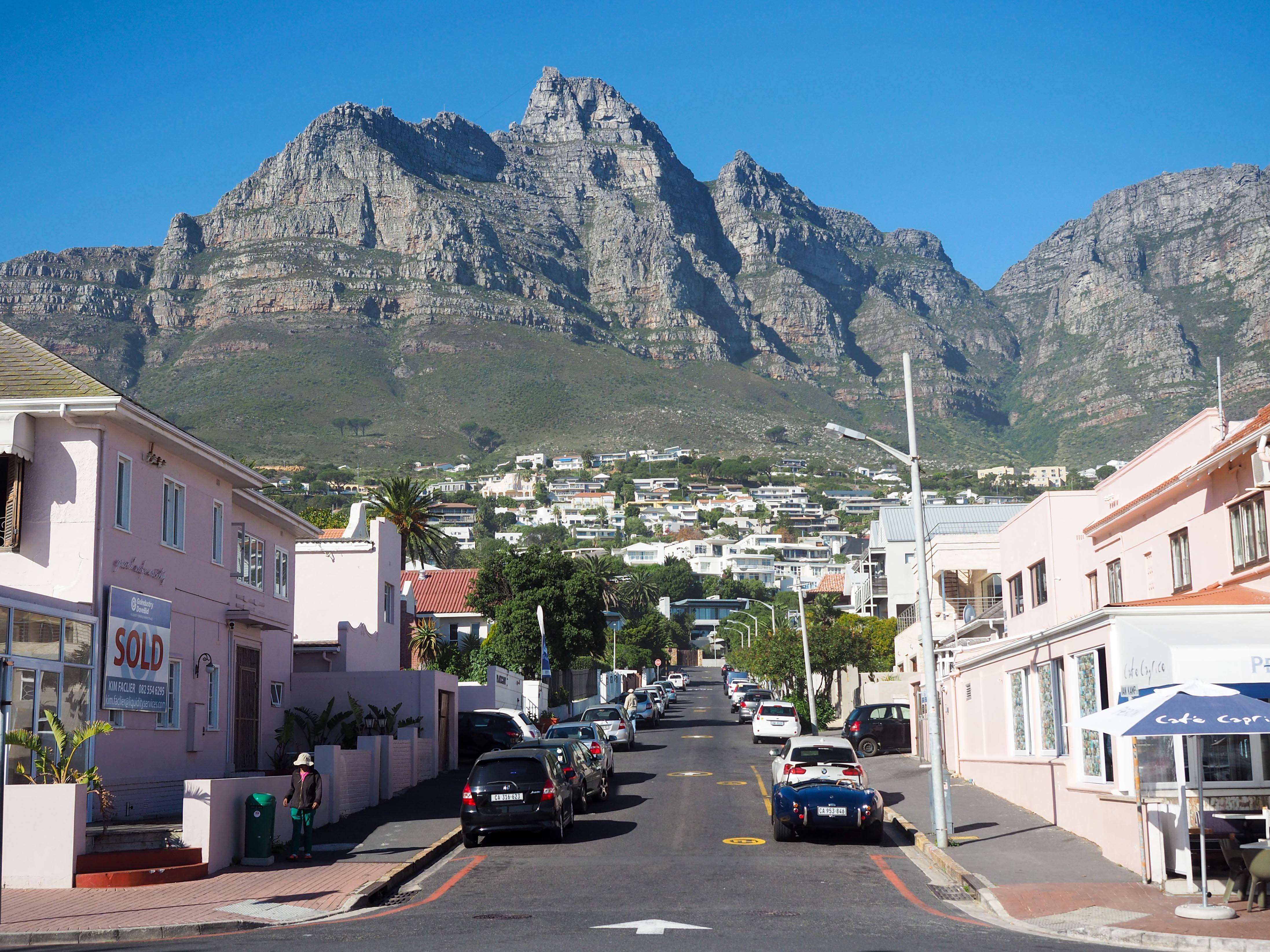 Camps Bay in Cape Town, South Africa